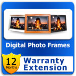 12 & 15 inch Digital Photo Frames 1 year Extended Warranty