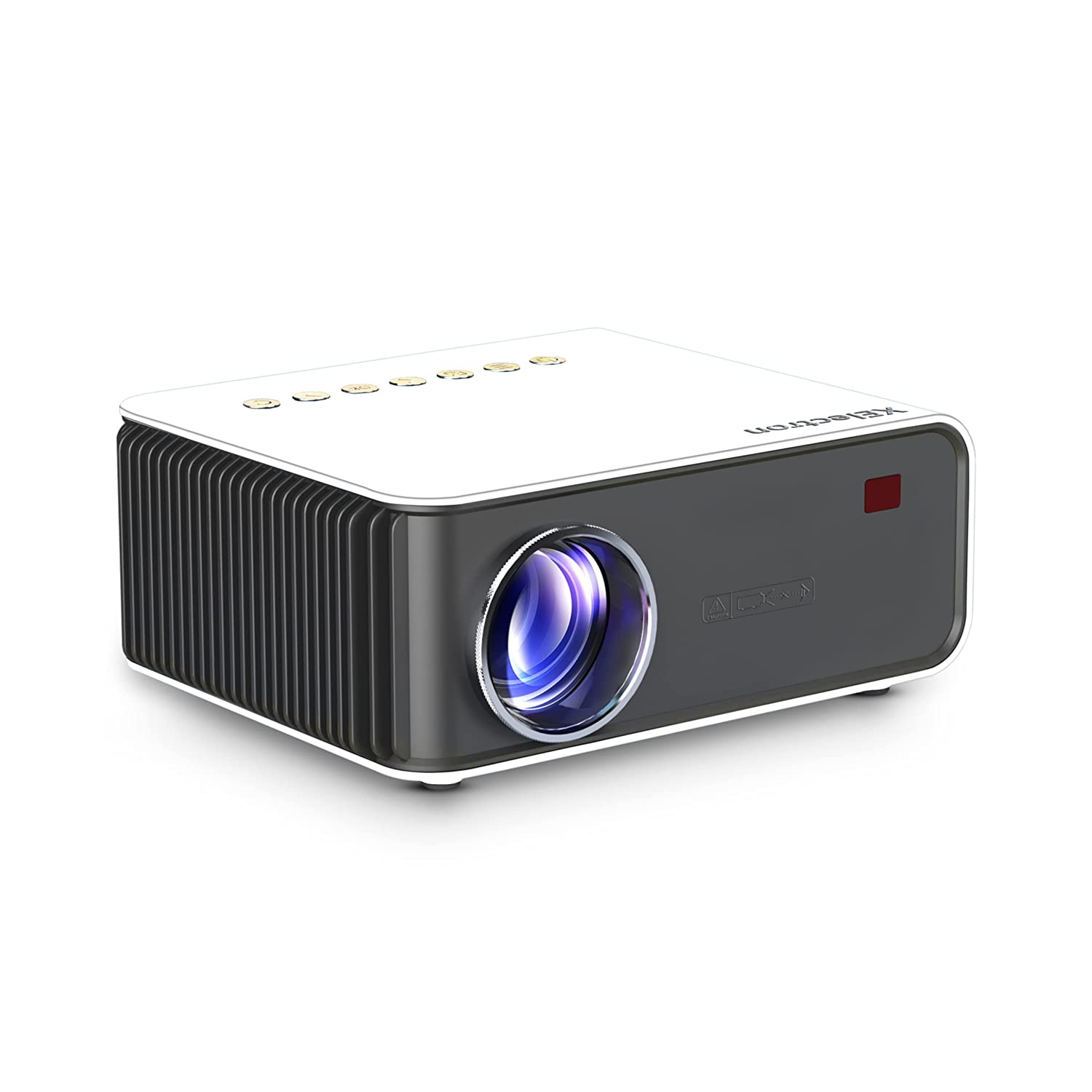 S1 2600 Lumen LED Projector (1080p Support) | 150 inch Display (White)