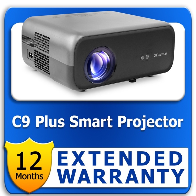 C9 Plus Smart Full HD Projector 1 year Extended Warranty